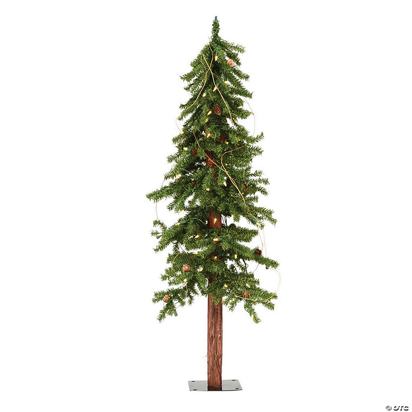 Vickerman 4' Alpine Christmas Tree with LED Lights Image