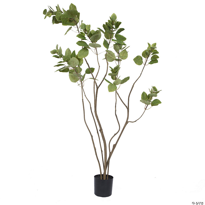 Vickerman 4' Artificial Green Potted Cotinus Coggygria Tree Image