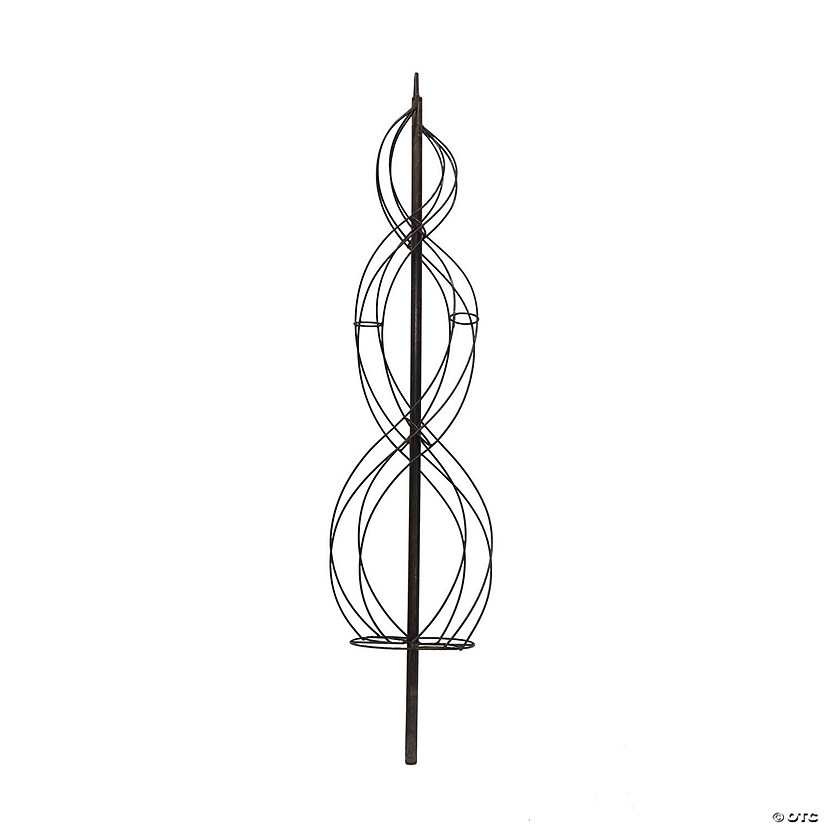 Vickerman 4' Double Spiral Metal Frame. Image