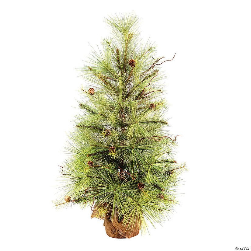 Vickerman 4' Jasper Pine Artificial Christmas Tree, Unlit Image