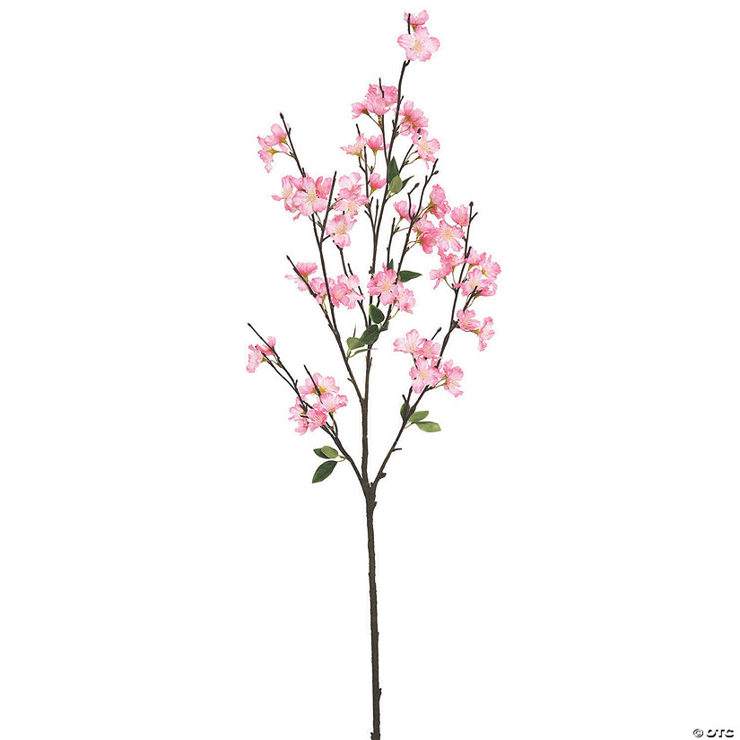 Vickerman 40'' Artificial Pink Cherry Blossom Spray Image