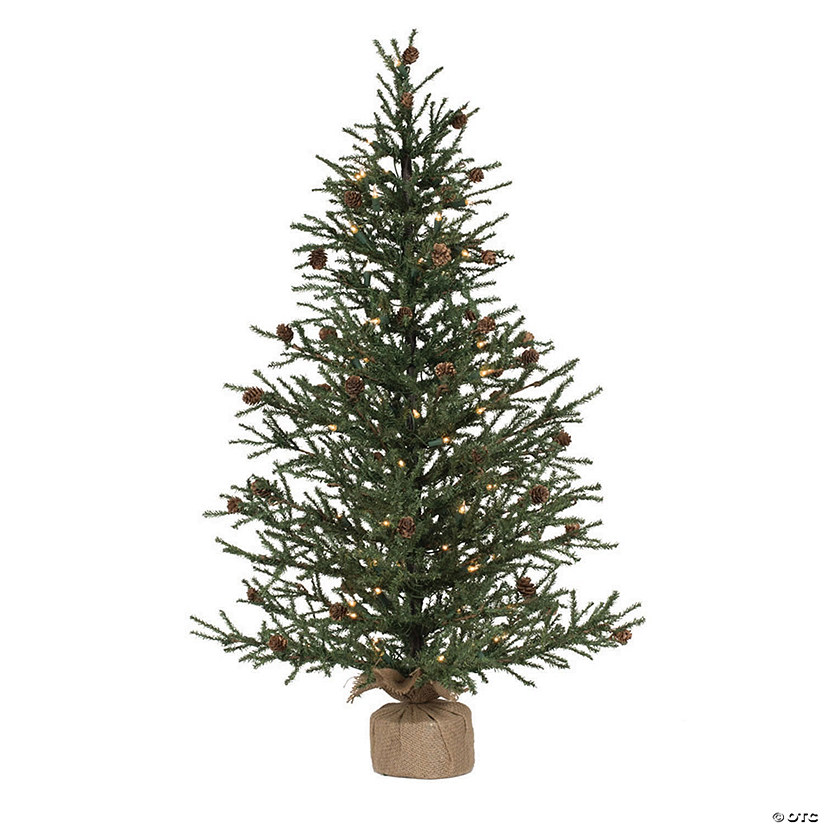 Vickerman 42" Carmel Pine Christmas Tree with Clear Lights