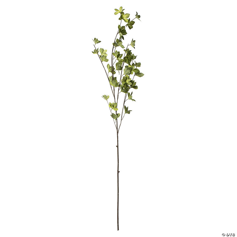 Vickerman 46" Artificial Green Castor Bean Leaf Spray Includes 3 sprays per pack Image