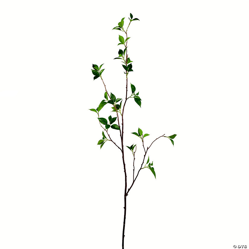 Vickerman 48" Artificial Green Baby Leaf Spray Includes 2 sprays per pack Image