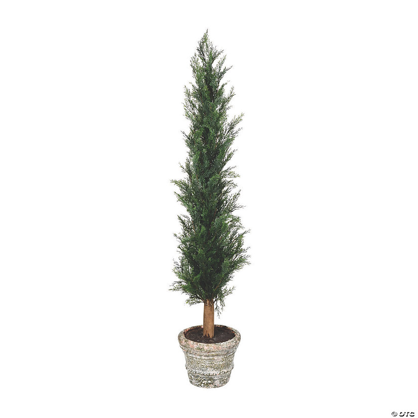 Vickerman 48" Cedar Tree with Paper Pot Image