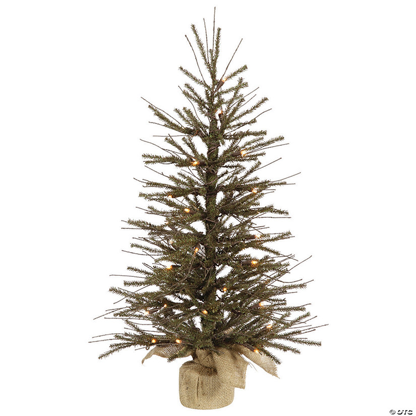 Vickerman 48" Vienna Twig Christmas Tree with LED Lights Image