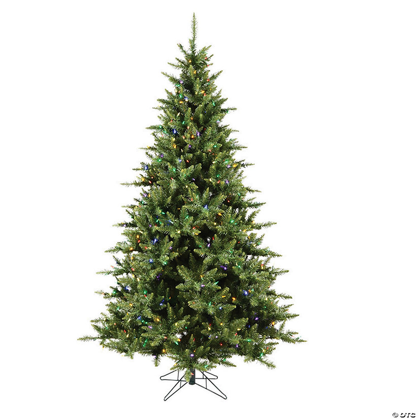 Vickerman 5.5' Camdon Fir Christmas Tree with Multi-Colored LED Lights Image