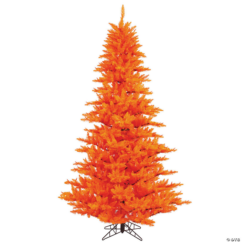 Vickerman 5.5' Orange Fir Artificial Christmas Tree, Unlit Image