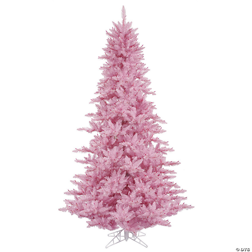 Vickerman 5.5' Pink Fir Artificial Christmas Tree, Unlit Image