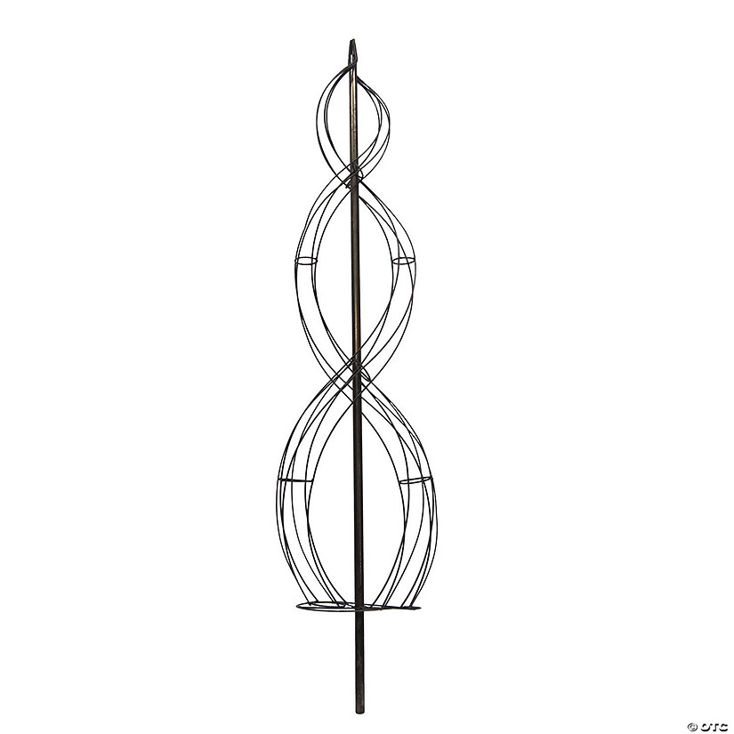Vickerman 5' Double Spiral Metal Frame. Image