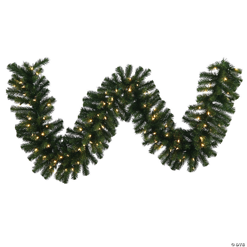 Vickerman 50' Douglas Fir Artificial Christmas Garland, Warm White LED Lights Image