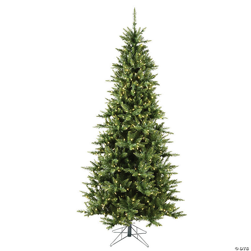 Vickerman 6.5' Camdon Fir Slim Christmas Tree with Warm White LED Lights Image