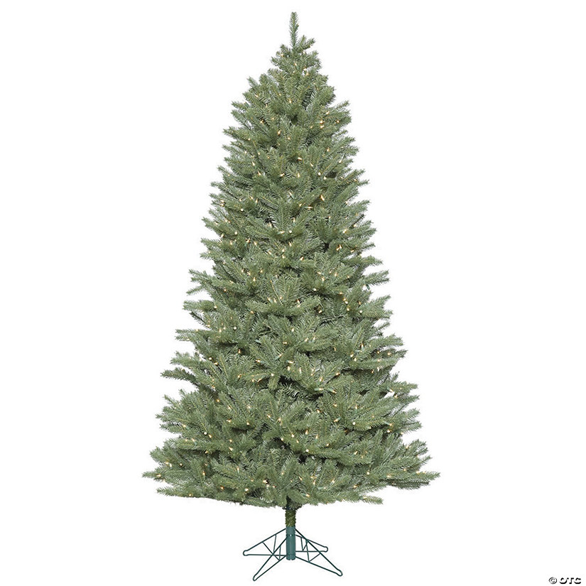 Vickerman 6.5' Colorado Spruce Slim Christmas Tree with Warm White LED Lights Image
