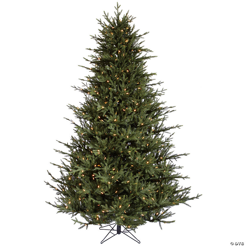 Vickerman 6.5' Itasca Fraser Artificial Christmas Tree, Warm White LED Dura-lit Lights Image