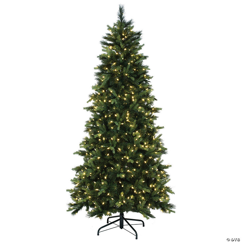 Vickerman 6.5' Southern Mixed Spruce Artificial Christmas Tree, Dura-Lit&#174; LED Warm White Mini Lights Image