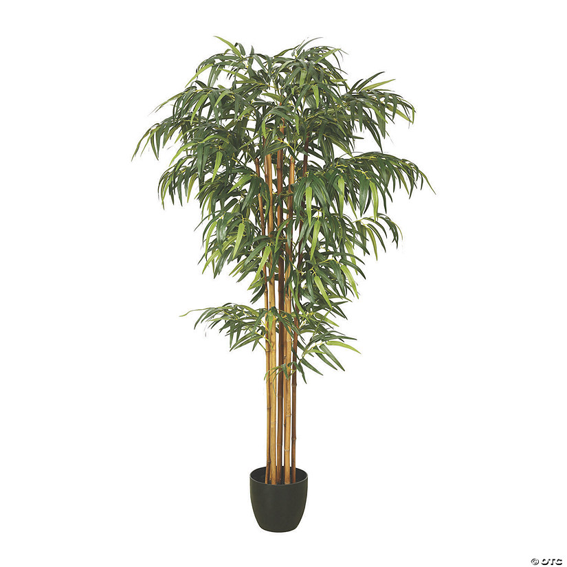 Vickerman 6' Artificial Green Bamboo Tree Image