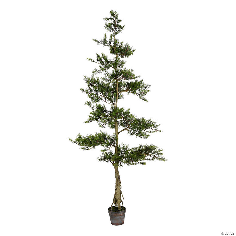 Vickerman 6' Artificial Potted Cedar Tree