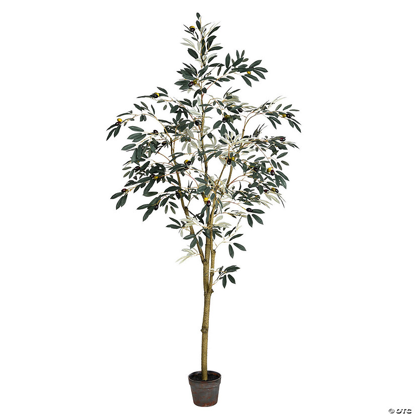 Vickerman 6' Artificial Potted Olive Tree Image
