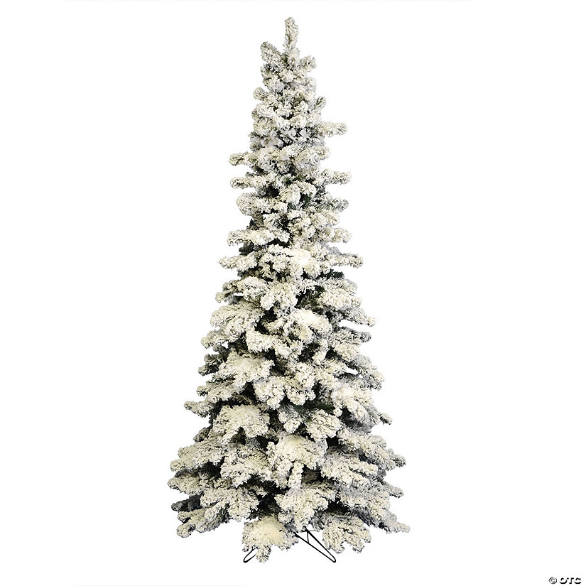 Vickerman 6&#39; Flocked Kodiak Spruce Artificial Christmas Tree, Unlit Image