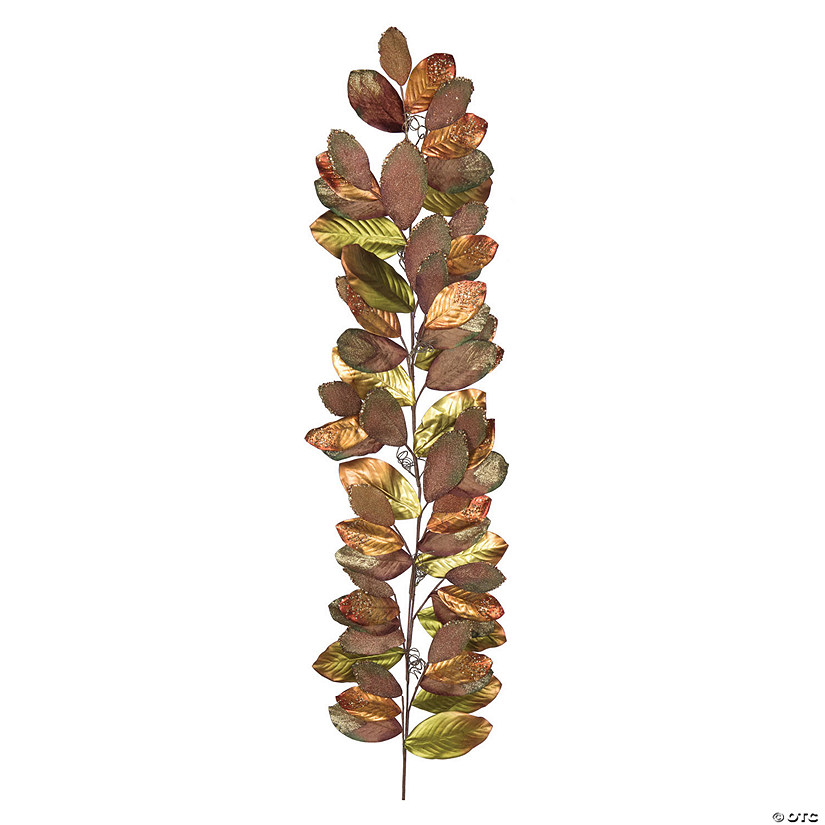 Vickerman 6' Mocha Magnolia Leaf Artificial Garland, Unlit Image