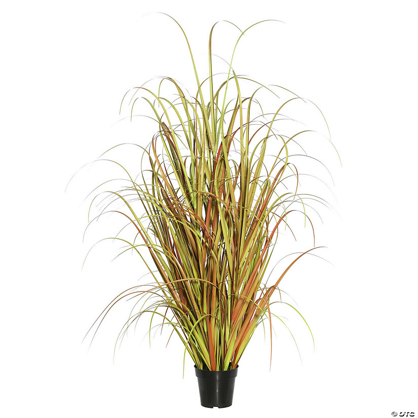 Vickerman 60"  PVC Artificial Potted Mixed Brown Grass Image