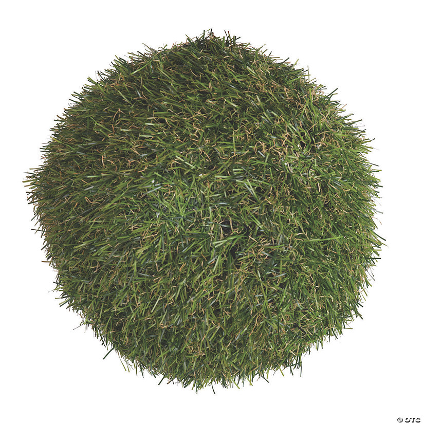 Vickerman 7.25" Artificial Green Grass Ball - 2/pk Image