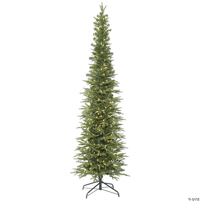 Vickerman 7.5' Bixley Pencil Fir Christmas Tree with Warm White LED Lights Image