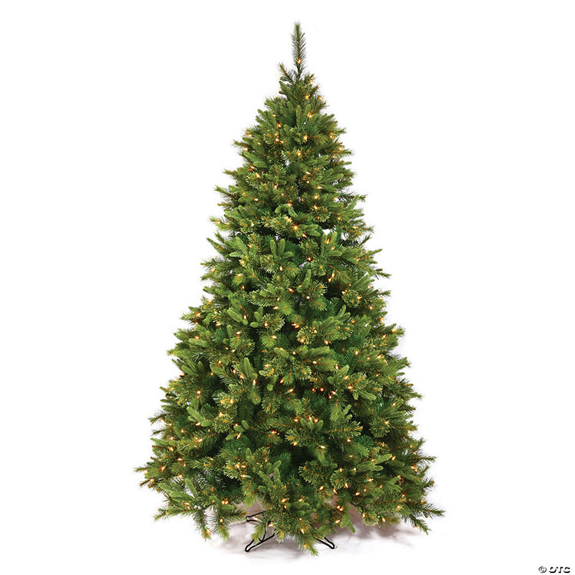 Vickerman 7.5' Cashmere Pine Christmas Tree with Clear Lights Image