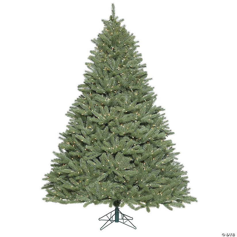 Vickerman 7.5' Colorado Spruce Artificial Christmas Tree, Clear Dura-Lit&#174; Lights Image