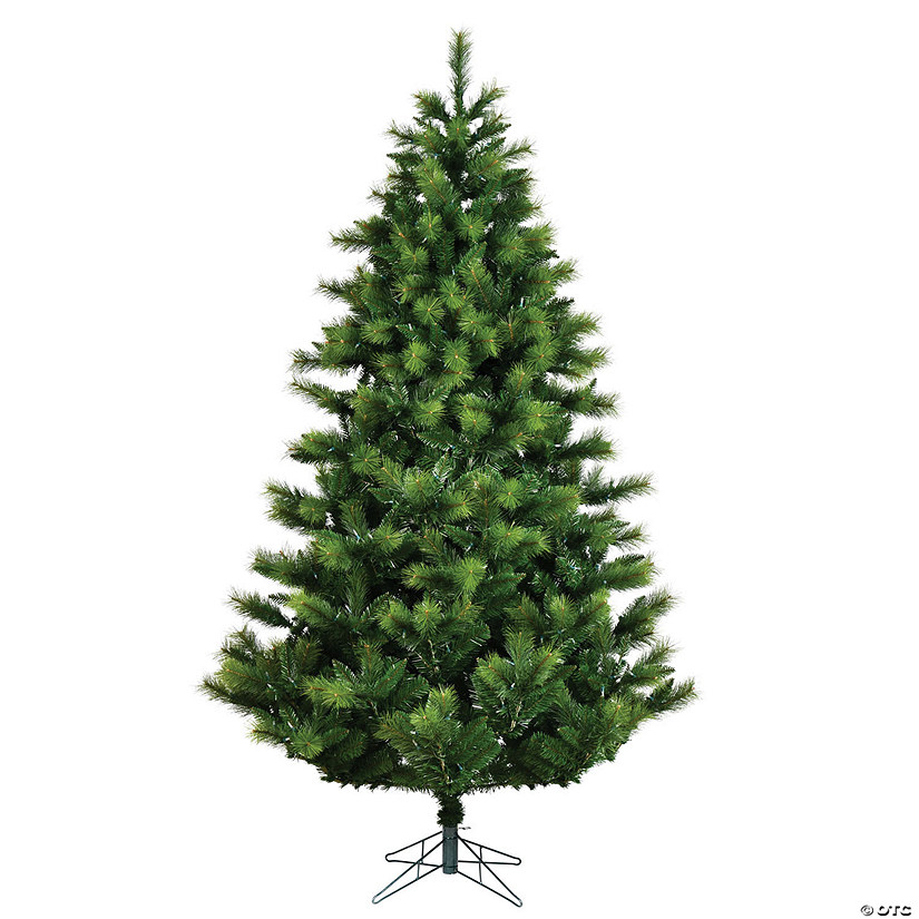 Vickerman 7.5' Elkin Mixed Pine Artificial Christmas Tree, Unlit Image