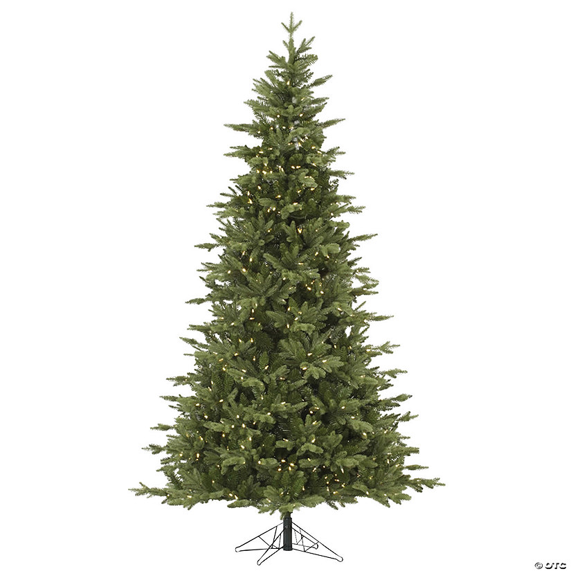 Vickerman 7.5' Fresh Balsam Fir Christmas Tree with Warm White LED Lights Image
