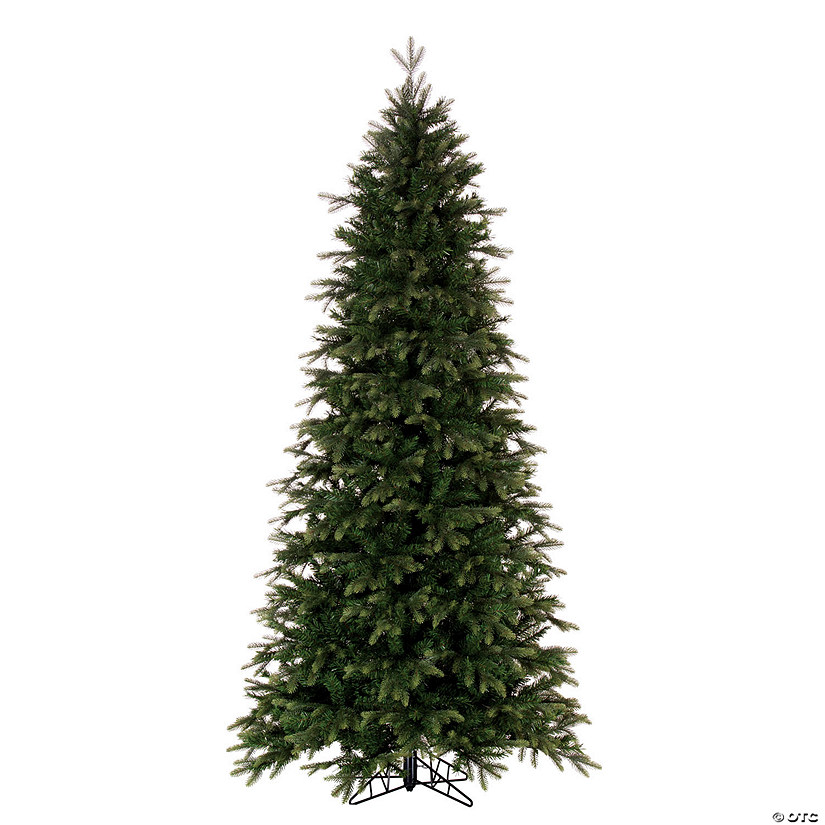 Vickerman 7.5' x 44" Douglas Fir Artificial Slim Unlit Christmas Tree. Image