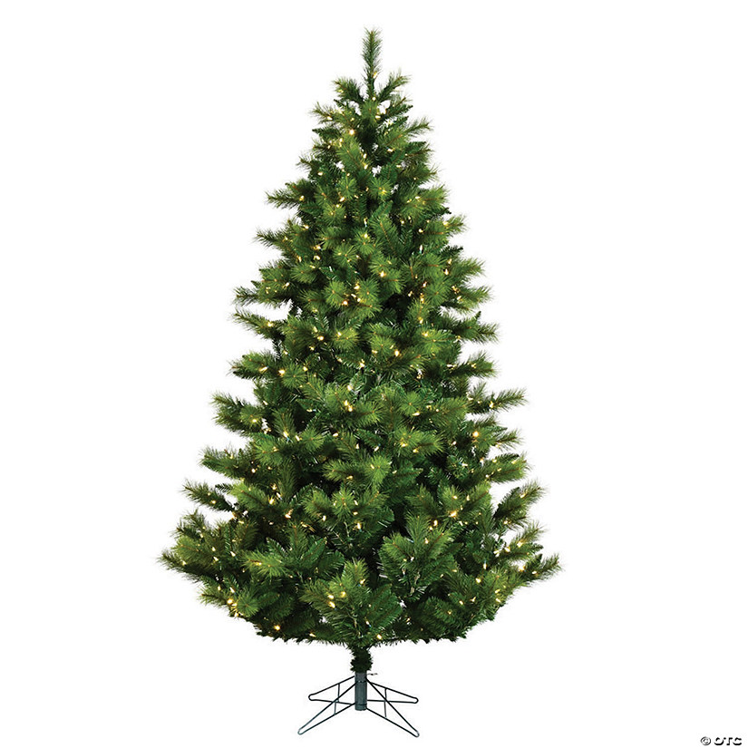Vickerman 7.5' Zara Mixed Pine Christmas Tree with Color Changing Dura-Lit&#174; LED Lights Image