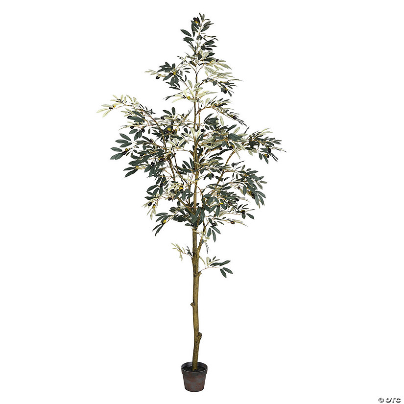 Vickerman 7' Artificial Potted Olive Tree Image