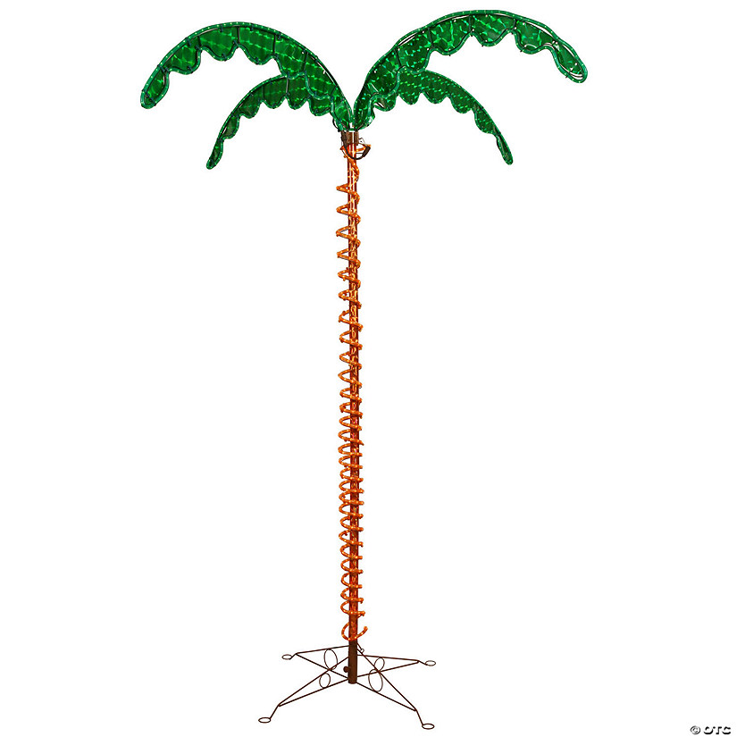 Vickerman 7' LED Rope Light Palm Tree Image