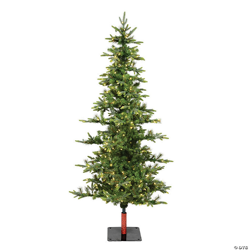 Vickerman 7' Shawnee Fir Christmas Tree with Warm White LED Lights Image