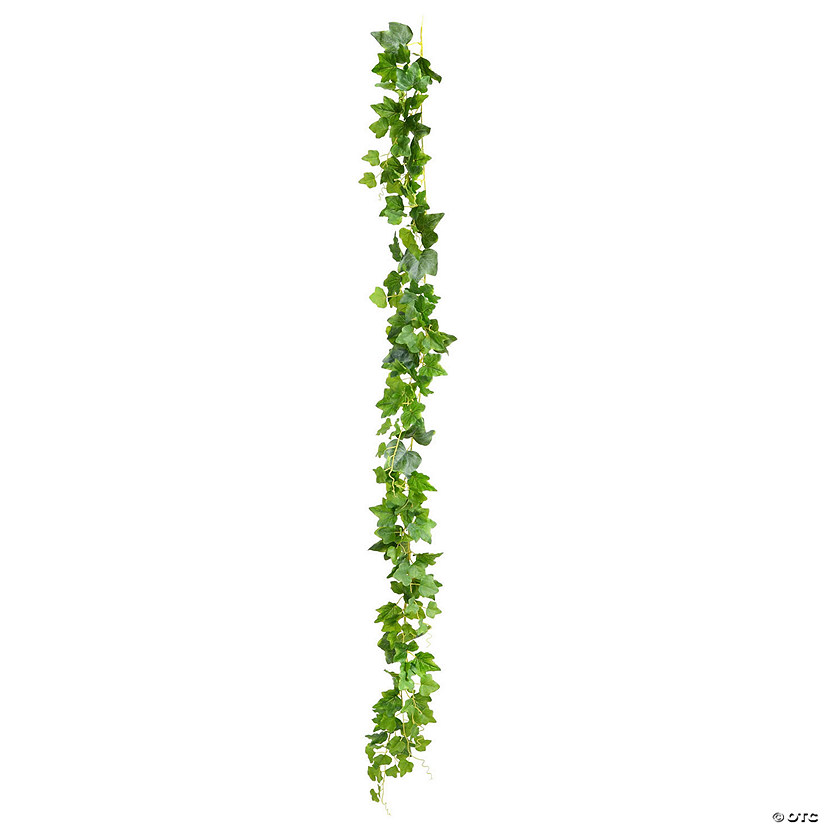 Vickerman 71" Artificial Green Frosted Ivy Vine, Set of 3 Image