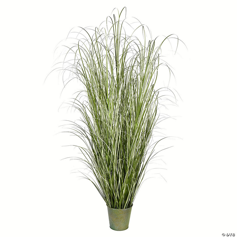 Vickerman 72" Artificial Potted Native Green Grass Image