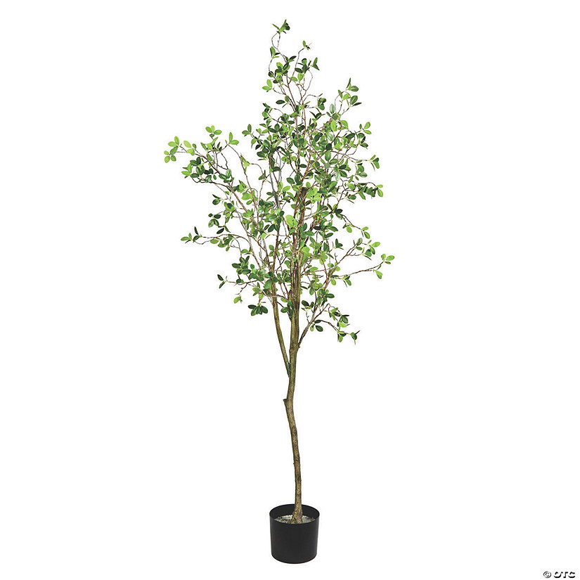 Vickerman 72" Milan Leaf Tree in Pot Image