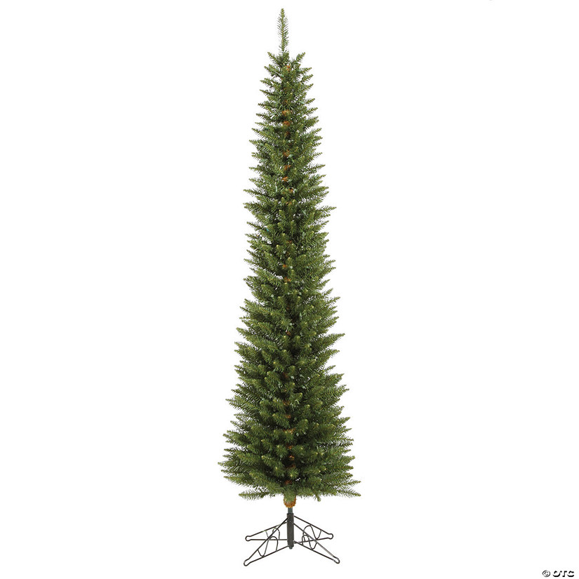 Vickerman 8.5' Durham Pole Pine Artificial Christmas Tree, Unlit Image