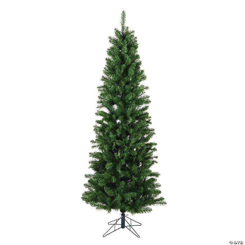 Vickerman 8.5' Salem Pencil Pine Artificial Christmas Tree, Unlit Image