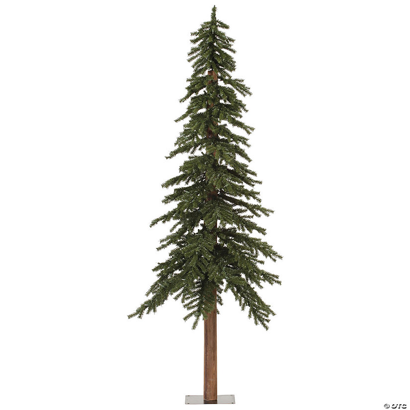 Vickerman 8' Natural Alpine Artificial Christmas Tree, Unlit Image