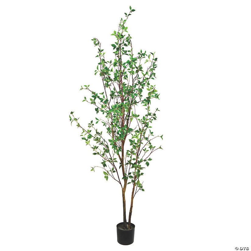 Vickerman 84" Baby Leaf Tree in Pot Image