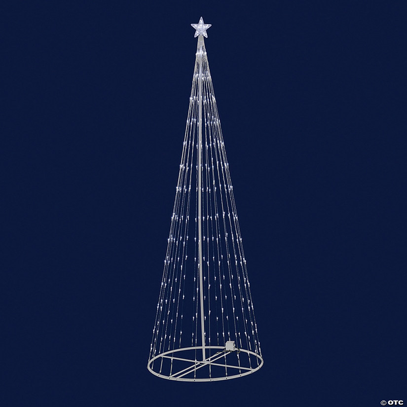 Vickerman 9' Light Show Christmas Tree with Warm White LED Lights Image