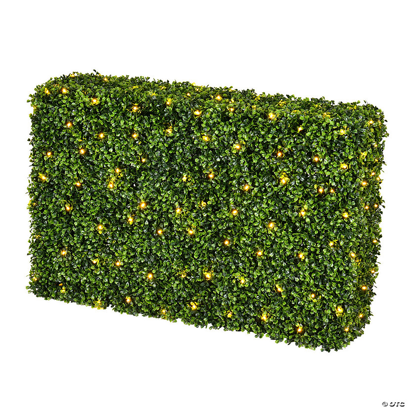 Vickerman Artificial Green Boxwood Hedge Image
