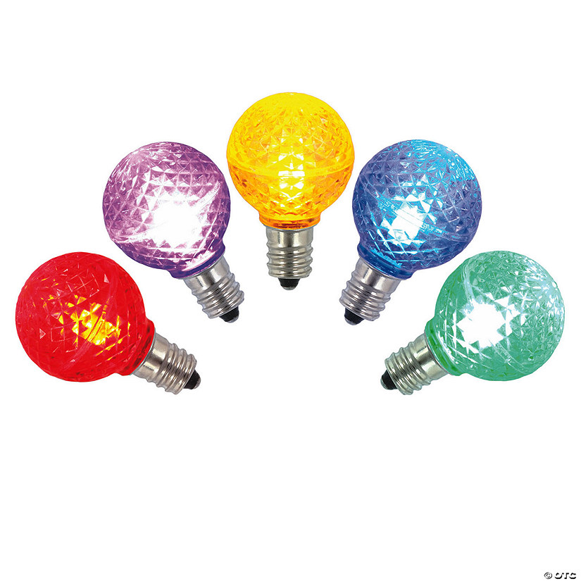 Vickerman G30 LED Multicolored Replacement Bulb, package of 25 Image