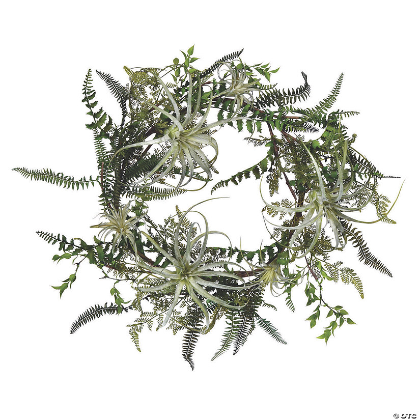 Vickerman  Green Fern Wreath Image