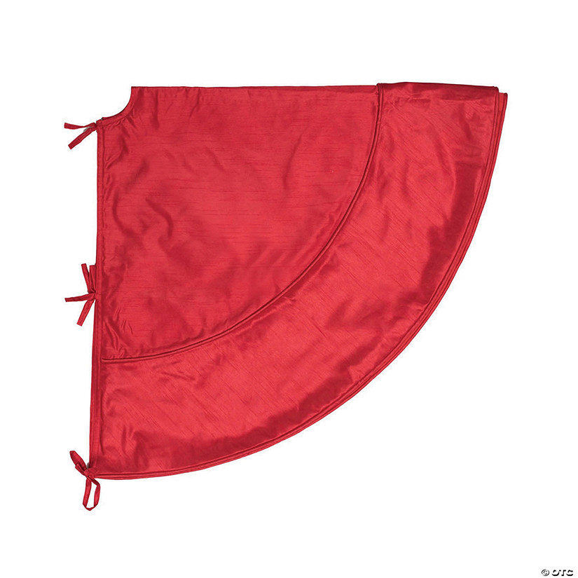 Vickerman Red 54" Christmas Tree Skirt