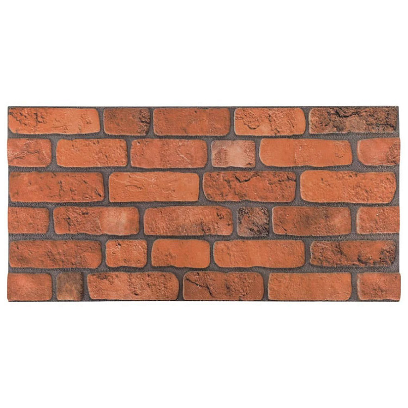 vidaXL 3D Wall Panels with Terracotta Brick Design 10 pcs EPS Image