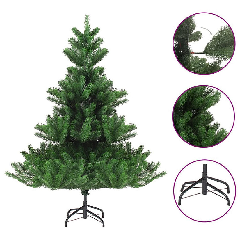 vidaXL 6' Green Nordmann Fir Artificial Christmas Tree Image